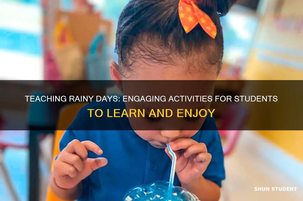 how to teach rainy day to students