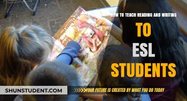 Effective Strategies for Teaching Reading and Writing to ESL Students