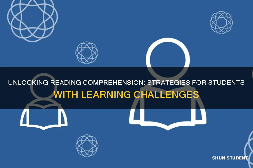 how to teach reading comprehension to students with learning difficulties