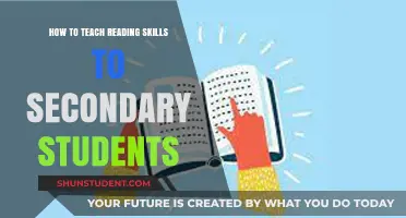 Effective Strategies for Teaching Reading Skills to Secondary Students