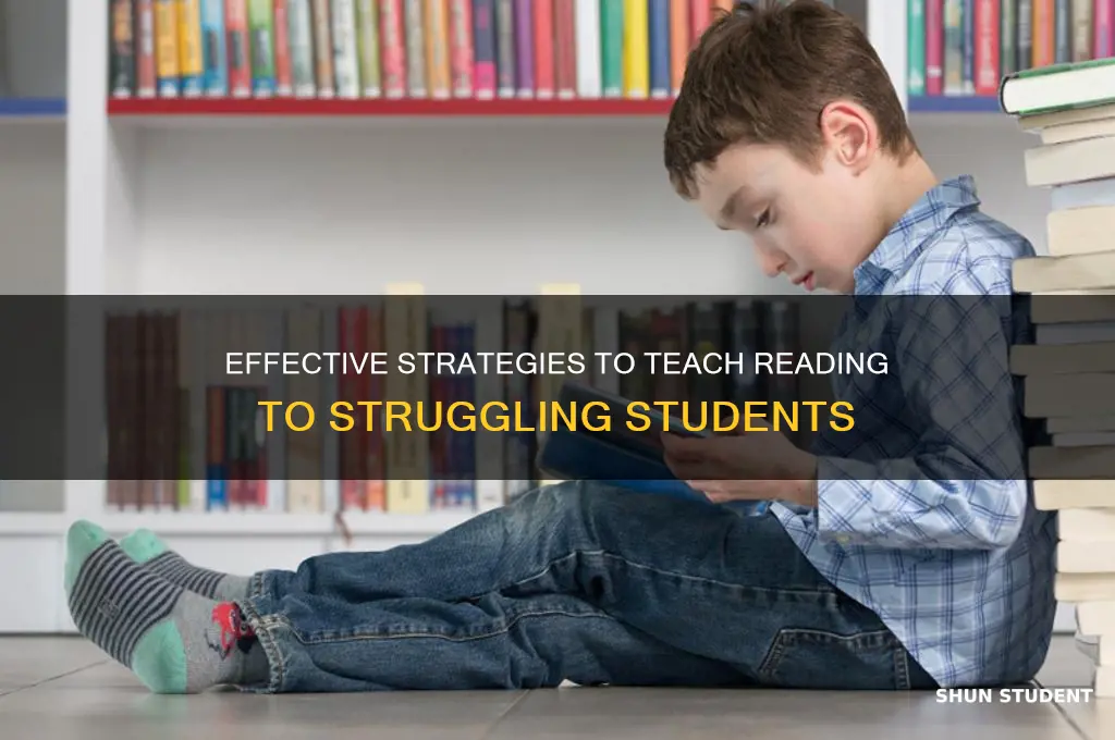 how to teach reading to weak students