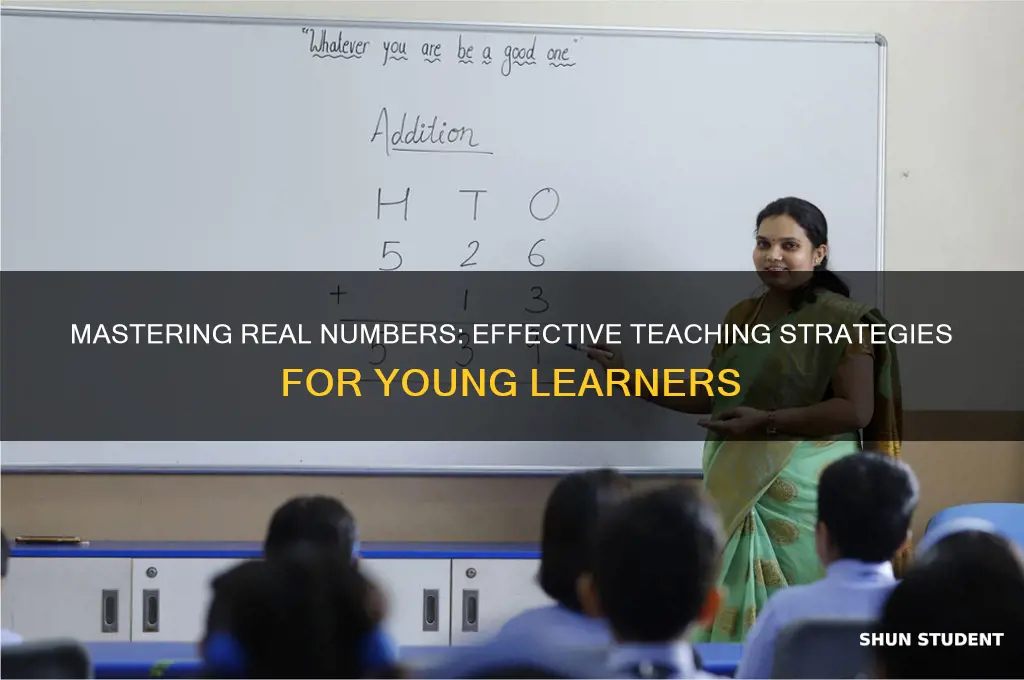 how to teach real number to students