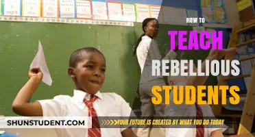 Empowering Rebellious Students: Strategies for Effective Teaching and Engagement