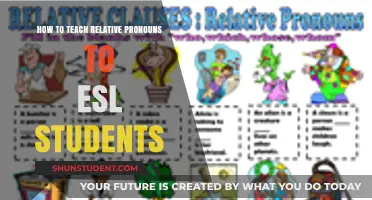Mastering Relative Pronouns: Effective Strategies for ESL Teachers and Students