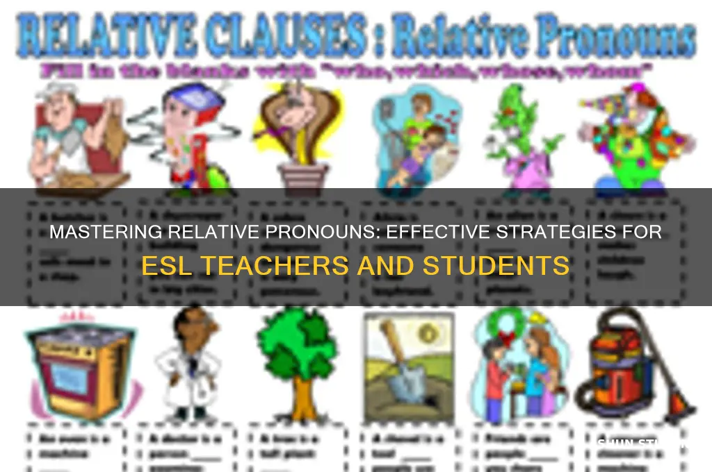 how to teach relative pronouns to esl students