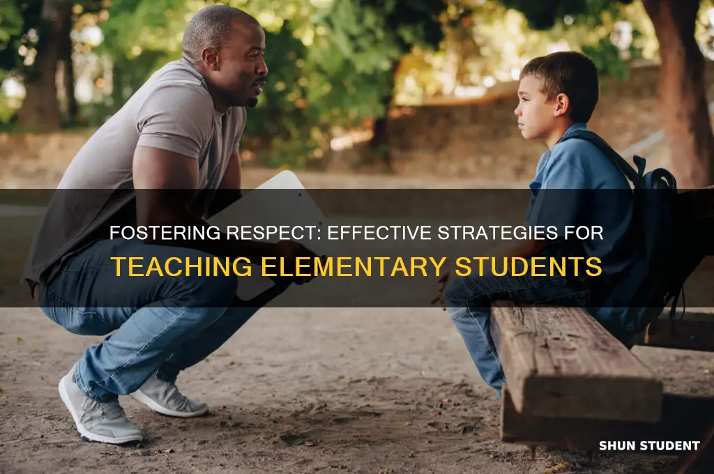 how to teach respect to elementary students