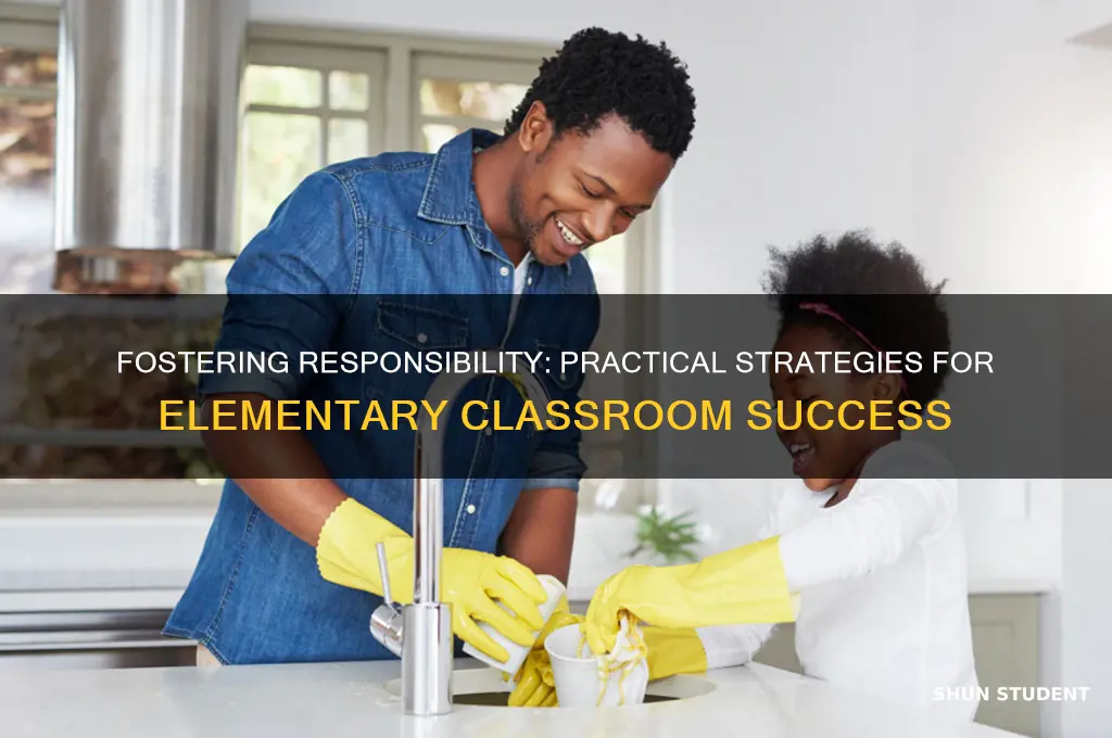how to teach responsibility to elementary students