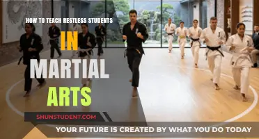 Engaging Restless Students: Effective Martial Arts Teaching Strategies