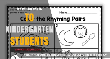 Fun and Effective Ways to Teach Rhyming to Kindergarteners