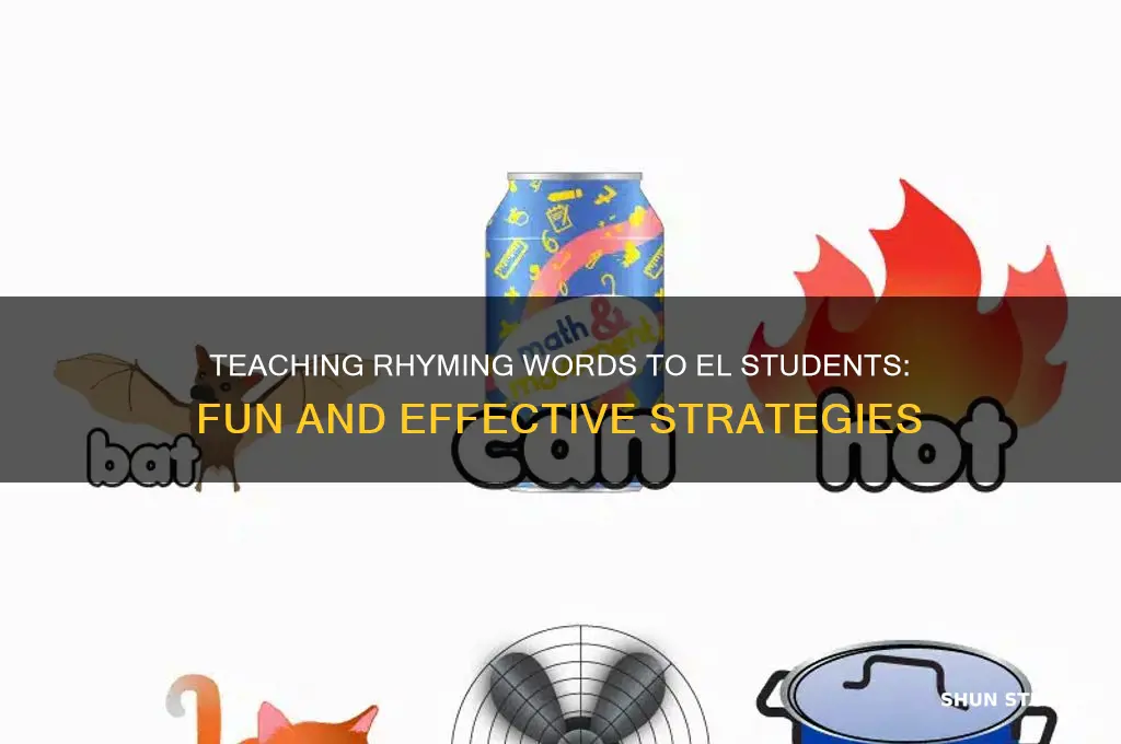 how to teach rhyming words to el students