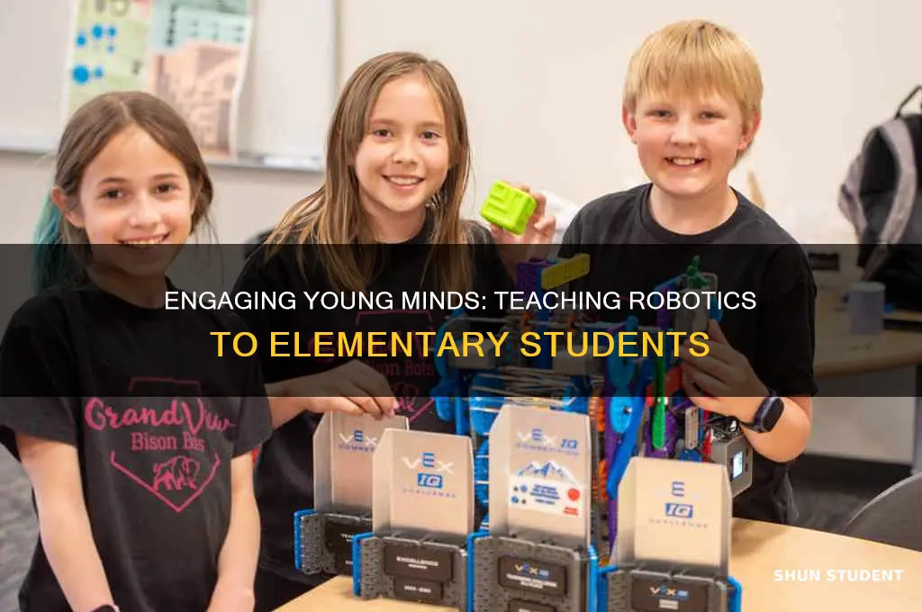 how to teach robotics to elementary students