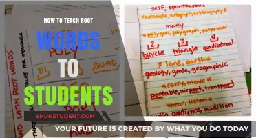 Unlocking Vocabulary: Effective Strategies for Teaching Root Words to Students