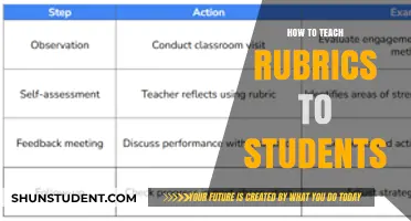 Mastering Rubrics: Effective Strategies for Teaching Students to Understand and Apply