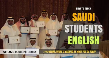 Effective Strategies for Teaching English to Saudi Students