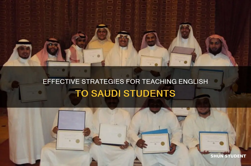 how to teach saudi students english