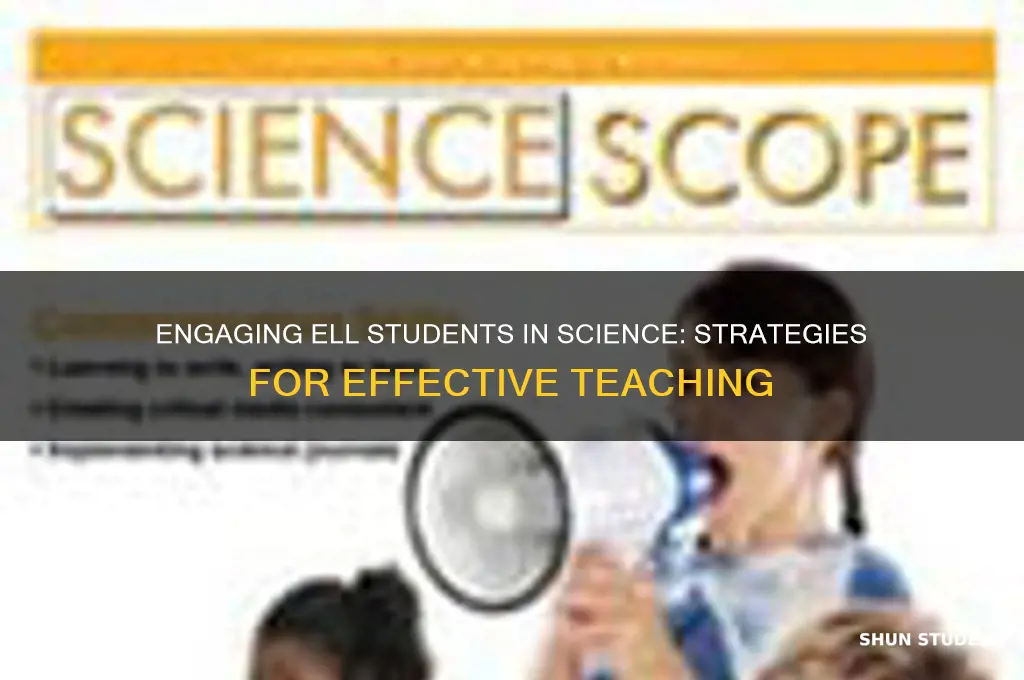 how to teach science to ell students