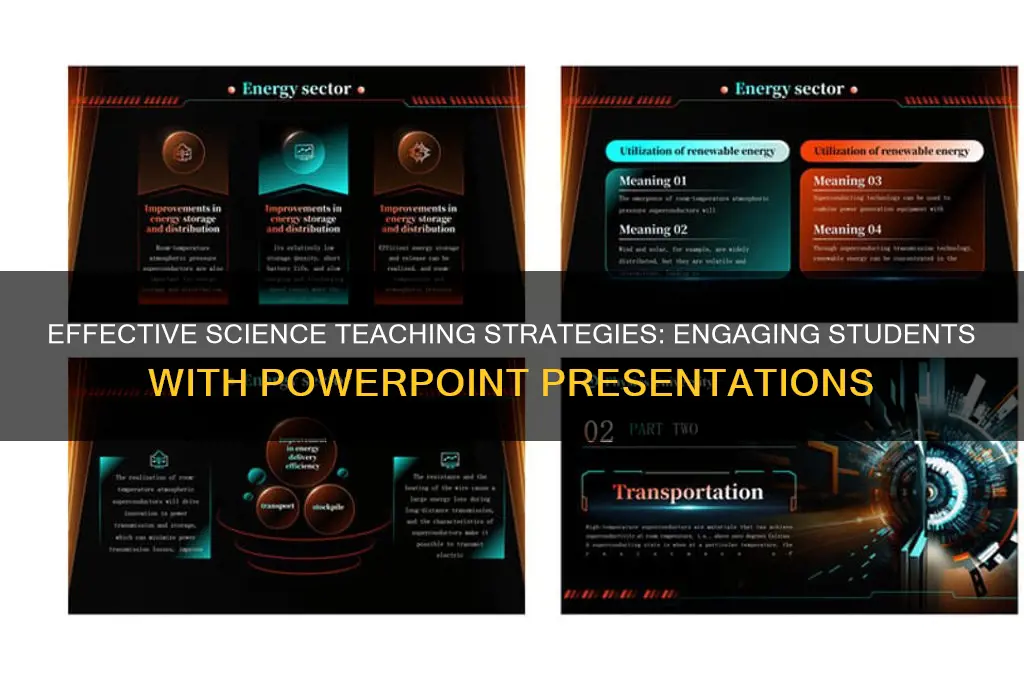 how to teach science to students ppt