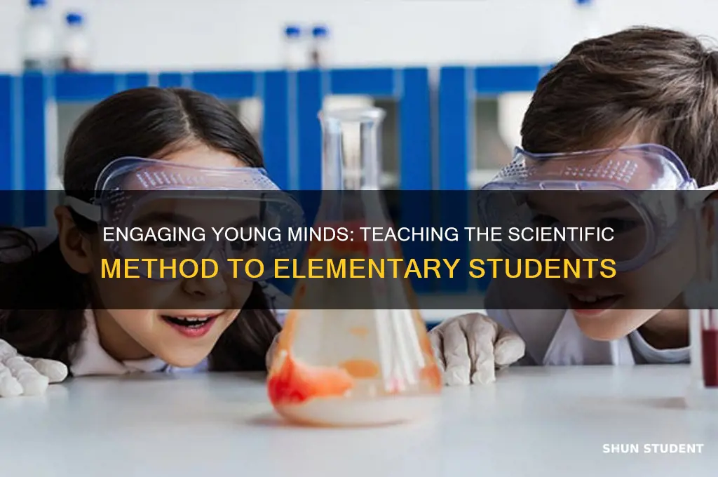 how to teach scientific method to elementary students