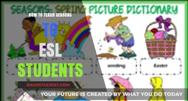 Creative ESL Teaching Strategies: Engaging Lessons on Seasons for Students