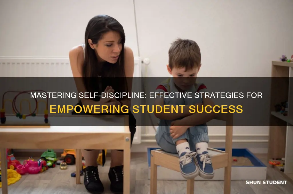 how to teach self discipline to students