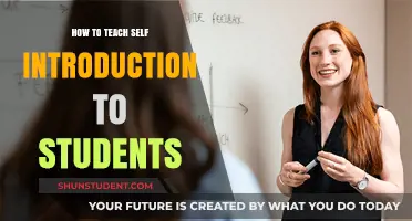 Mastering Self-Introduction: Effective Teaching Strategies for Confident Students