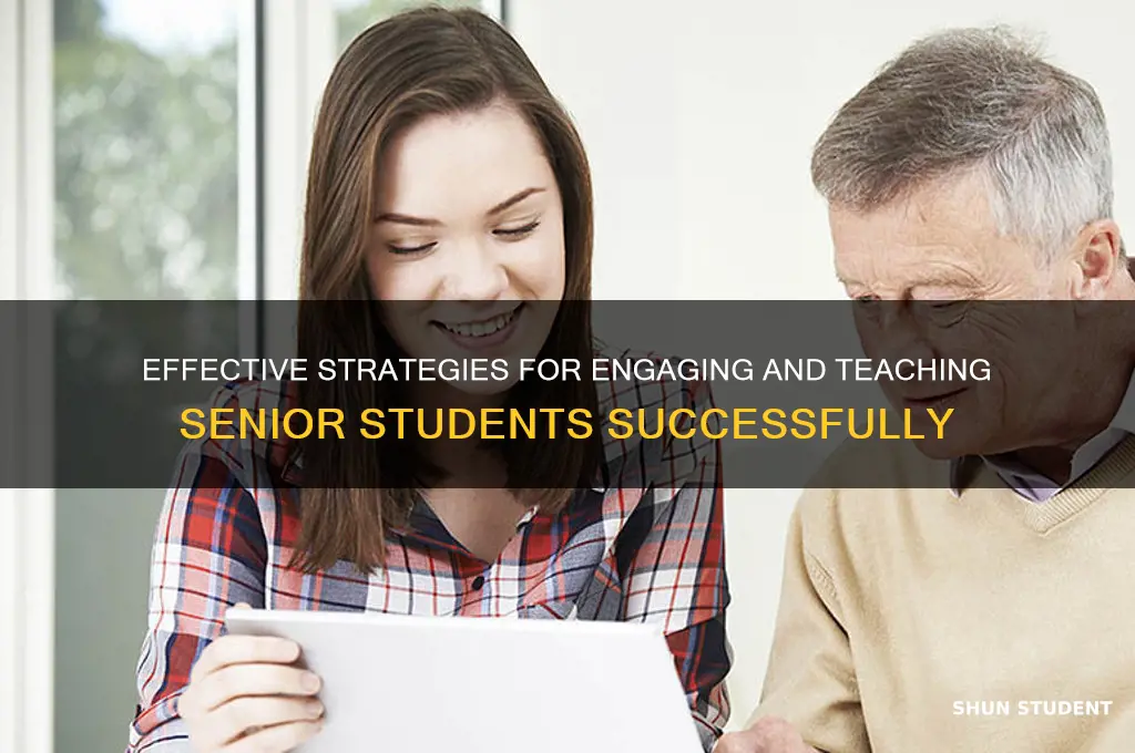 how to teach senior students