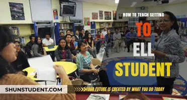 Teaching Setting to ELL Students: Strategies for Clear Understanding