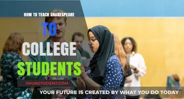 Engaging College Students: Innovative Strategies for Teaching Shakespeare's Works