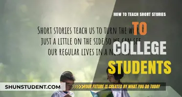 Engaging College Students: Creative Strategies for Teaching Short Stories