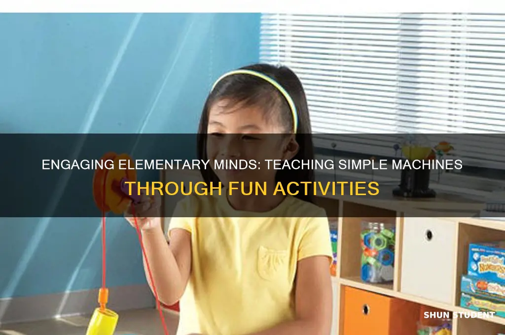 how to teach simple machines to elementary students