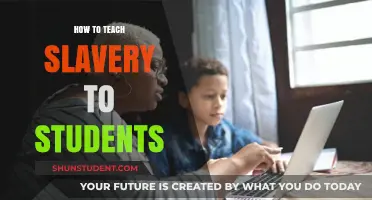Teaching Slavery: Strategies for Sensitive and Informative Classroom Discussions
