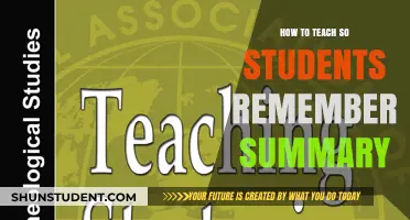 Effective Teaching Strategies: Helping Students Retain and Recall Key Concepts