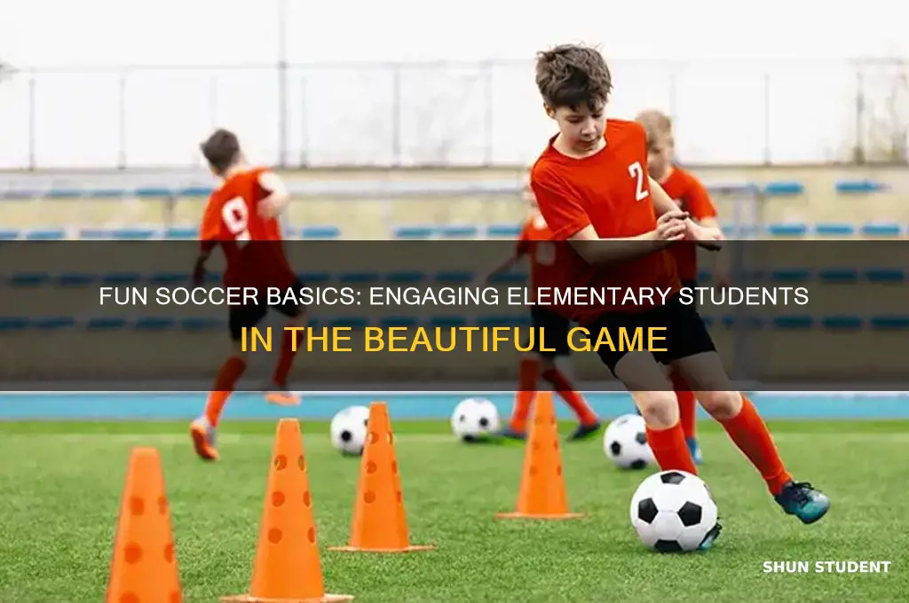 how to teach soccer to elementary students