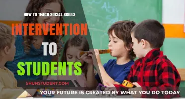 Effective Strategies for Teaching Social Skills Intervention in Schools