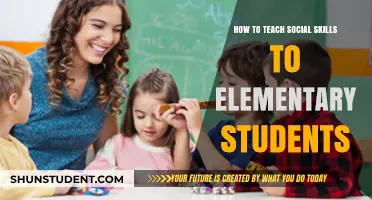 Nurturing Social Skills: Effective Strategies for Elementary Students' Success