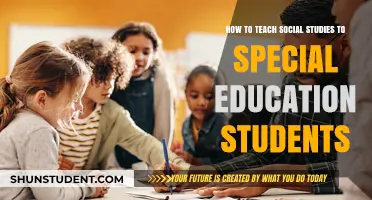 Inclusive Strategies for Teaching Social Studies to Special Education Students