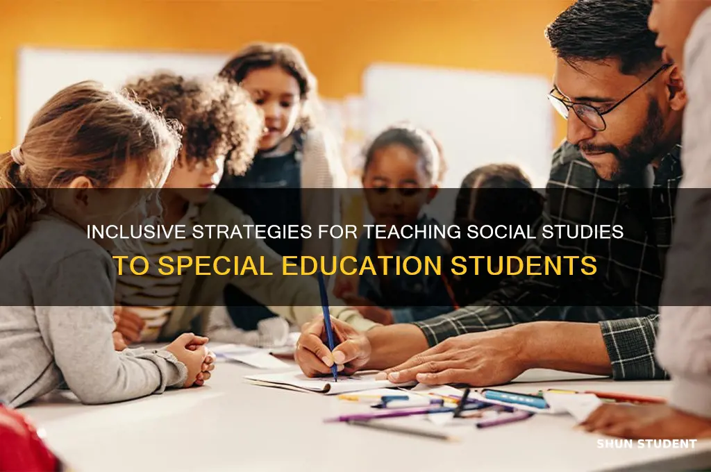 how to teach social studies to special education students