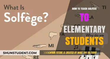 Teaching Solfege to Elementary Students: Fun and Effective Strategies