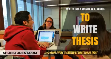 Empowering Special Ed Students: Effective Strategies for Thesis Writing