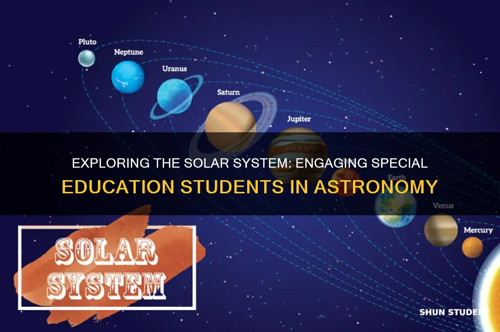 how to teach special education students about the planets