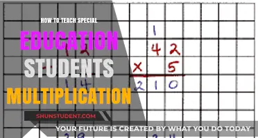 Effective Strategies for Teaching Multiplication to Special Education Students
