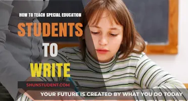 Empowering Special Education Students: Effective Strategies for Teaching Writing