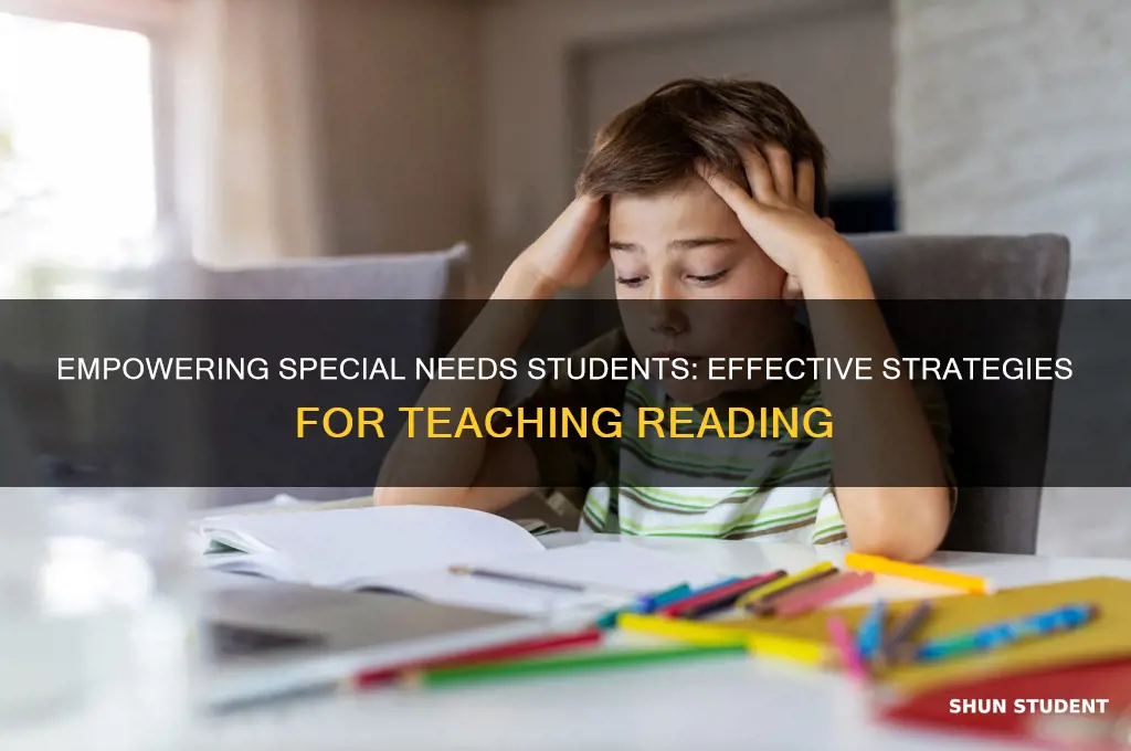 how to teach special needs students to read