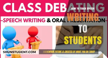 Mastering Speech Writing: Effective Teaching Strategies for Engaging Students
