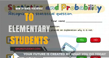 Engaging Elementary Minds: Creative Ways to Teach Statistics to Kids