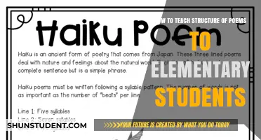 Teaching Poetry Structure: Engaging Elementary Students in Rhyme and Reason