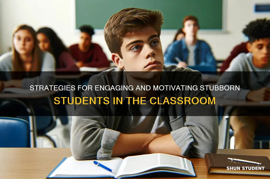 how to teach stubborn students