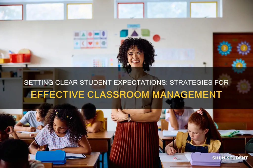 how to teach student expectations