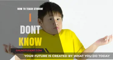 Empowering Students: Strategies for Teaching 'I Don't Know' Effectively