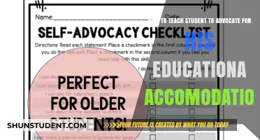 Empowering Students: Teaching Self-Advocacy for Educational Accommodations